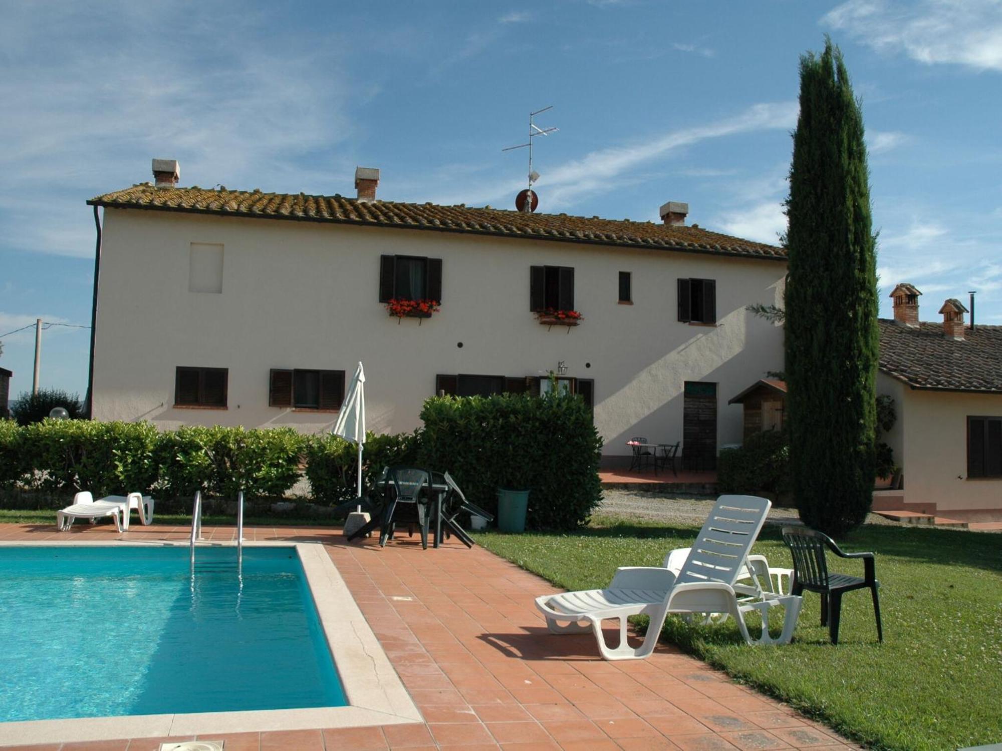 Modern Farmhouse In Pienza With Pool Exterior photo