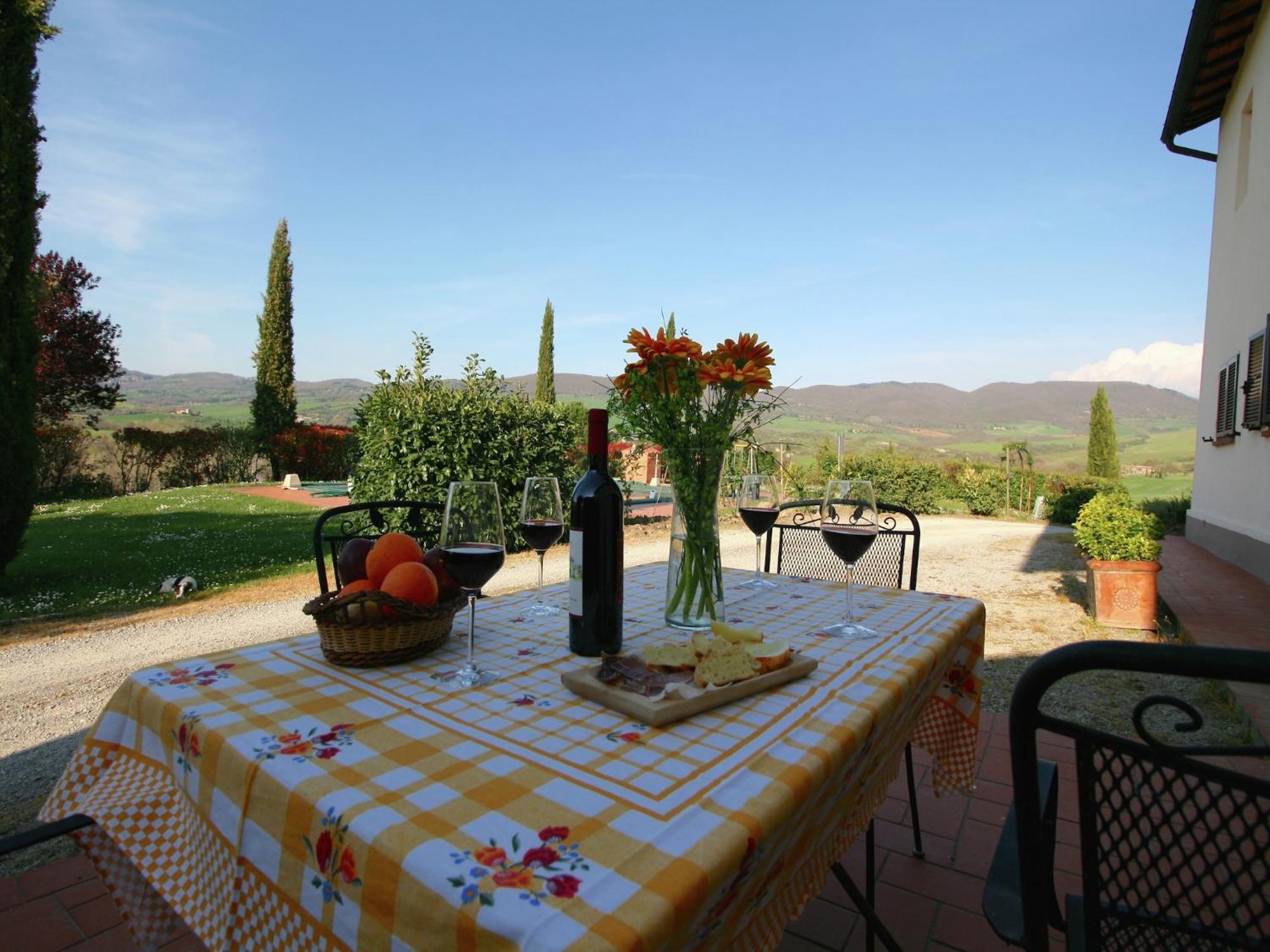 Modern Farmhouse In Pienza With Pool Exterior photo