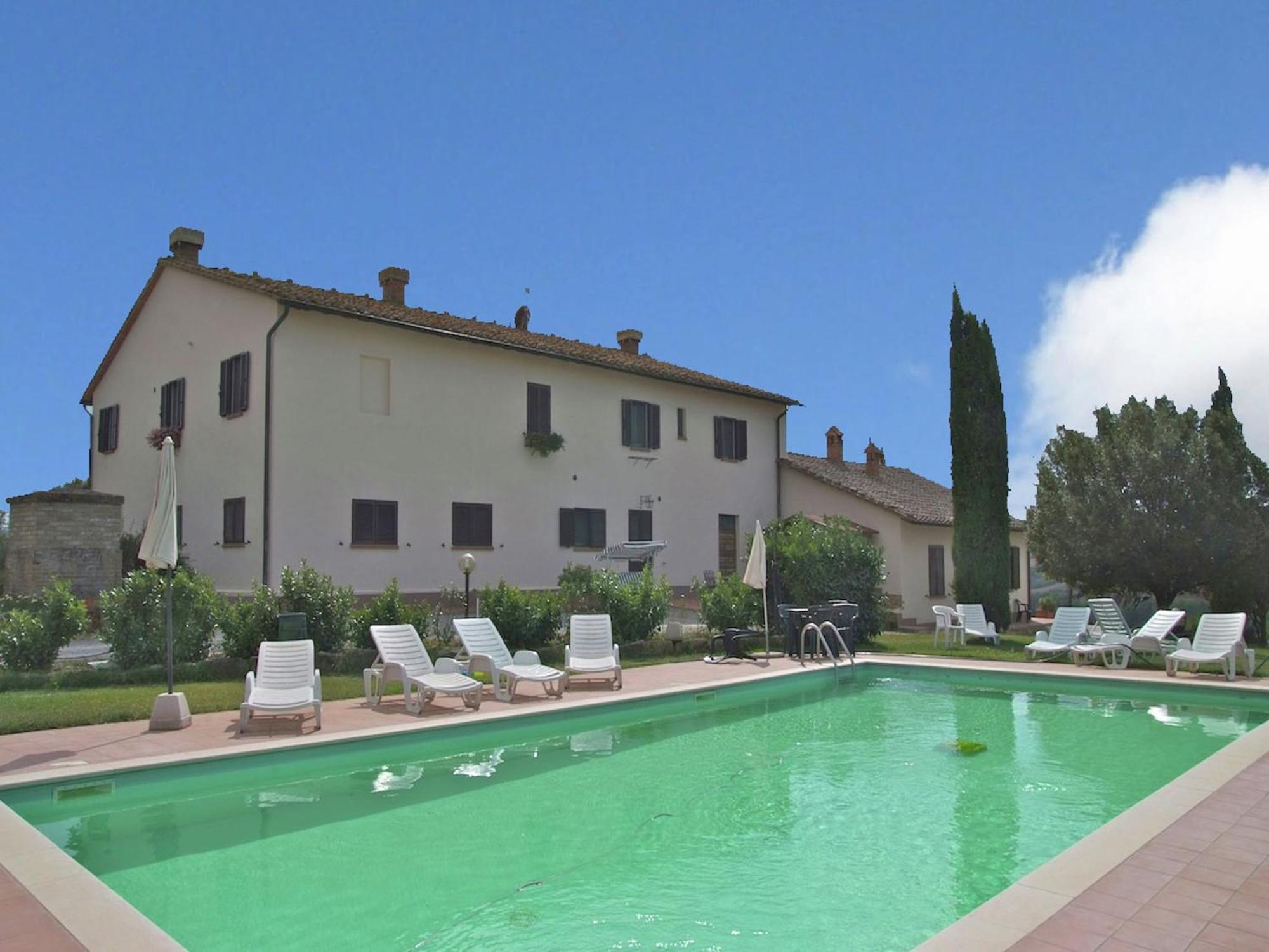 Modern Farmhouse In Pienza With Pool Exterior photo