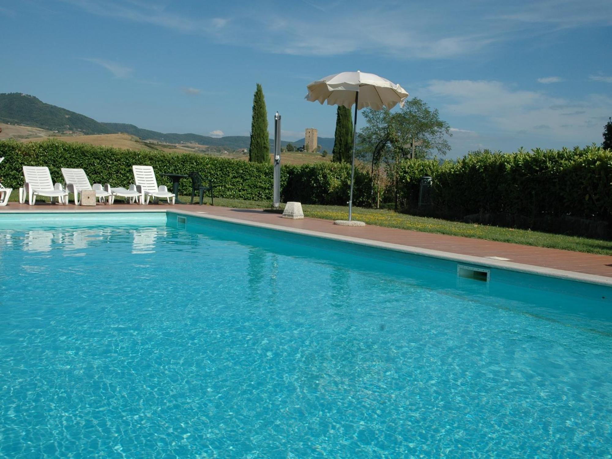Modern Farmhouse In Pienza With Pool Exterior photo